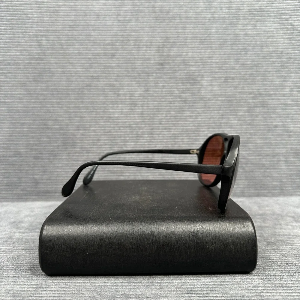 Serengeti Drivers y2k Sunglasses Matte Aviator Rose Lens KN 5227 Vintage Eyewear